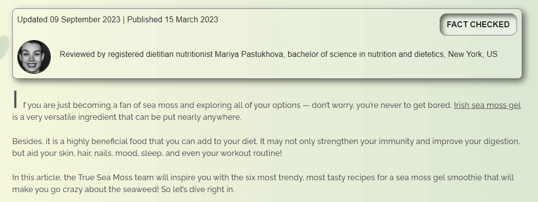 Expert Commentary