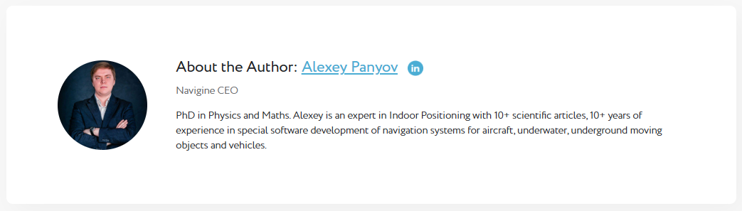 The author page example