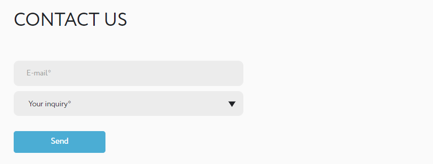 Feedback form example